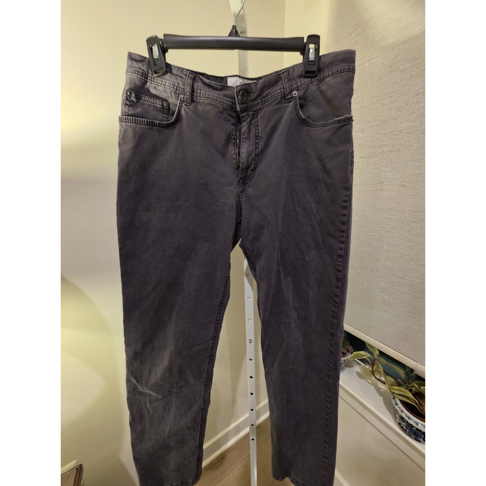 BRAX Feel Good Cooper Fancy 5-Pocket Pants Gray Men's Size 35/32